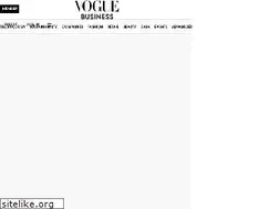 Sites similar to voguebusiness.com