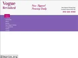 Sites similar to voguerevisited.com