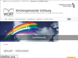 Sites similar to vohburg-evangelisch.de