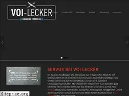 Sites similar to voi-lecker.de