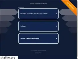 Sites similar to voice-community.de