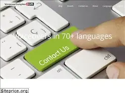 Sites similar to voice-over-samples.com