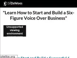 Sites similar to voice-over-training.org