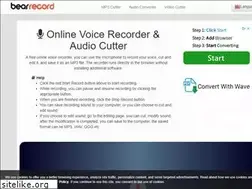 Sites similar to voice-recorder-online.com