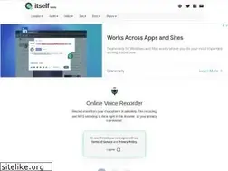 Sites similar to voice-recorder.io