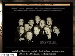 Sites similar to voiceandgospel.de
