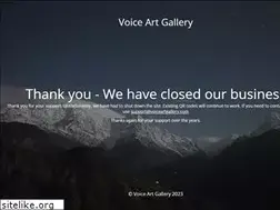 Sites similar to voiceartgallery.com