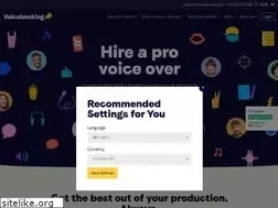 Sites similar to voicebooking.com