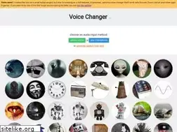 Sites similar to voicechanger.io
