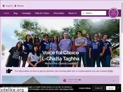 Sites similar to voiceforchoice.mt