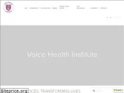 Sites similar to voicehealth.org