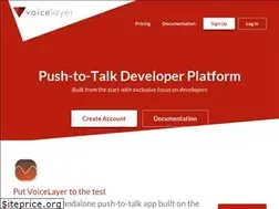 Sites similar to voicelayer.io
