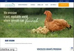 Sites similar to voiceless.org.au