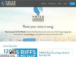 Sites similar to voicelessonstotheworld.com