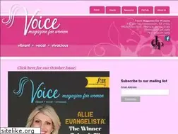 Sites similar to voicemagazineforwomen.com