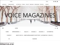 Sites similar to voicemagazines.com