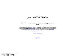 Sites similar to voicemeeting.de