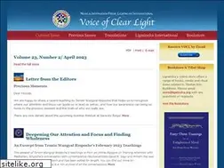 Sites similar to voiceofclearlight.org