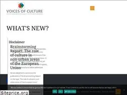 Sites similar to voiceofculture.eu