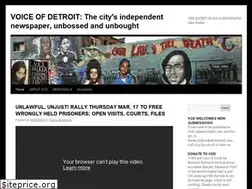 Sites similar to voiceofdetroit.net