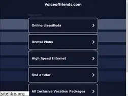 Sites similar to voiceoffriends.com