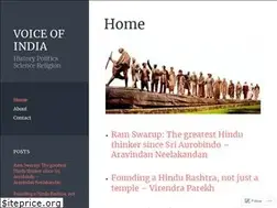Sites similar to voiceofindia.me