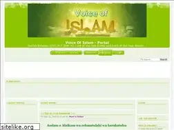 Sites similar to voiceofislam.forumotion.com
