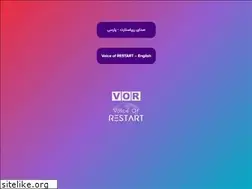 Sites similar to voiceofrestart.com