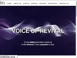 Sites similar to voiceofrevival.ca