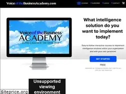 Sites similar to voiceofthebusinessacademy.com
