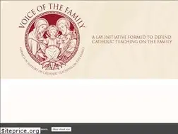 Sites similar to voiceofthefamily.com