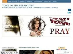 Sites similar to voiceofthepersecuted.wordpress.com