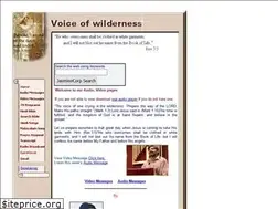 Sites similar to voiceofwilderness.com