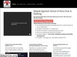 Sites similar to voiceovertraining.in