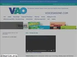 Sites similar to voicesasone.com
