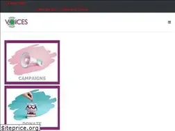 Sites similar to voicescharity.org
