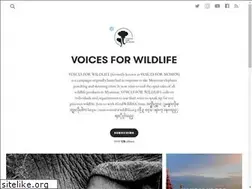 Sites similar to voicesforwildlife.org