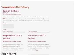 Sites similar to voicesfromthebalcony.com