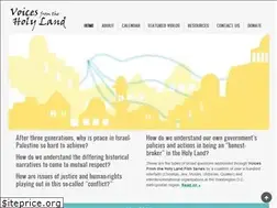 Sites similar to voicesfromtheholyland.org
