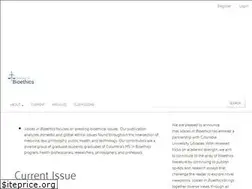 Sites similar to voicesinbioethics.net