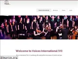Sites similar to voicesinternational.lu