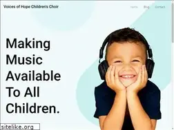 Sites similar to voicesofhopechildrenschoir.org