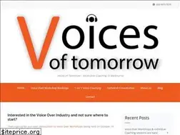 Sites similar to voicesoftomorrow.com.au