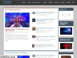 Sites similar to voicesofwrestling.com