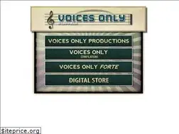Sites similar to voicesonlyacappella.com