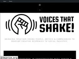 Sites similar to voicesthatshake.org