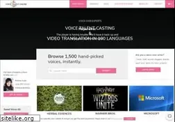 Sites similar to voicetalentonline.com