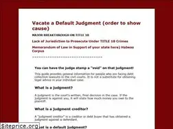 Sites similar to void-judgments.com