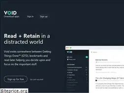 Sites similar to voidapp.co