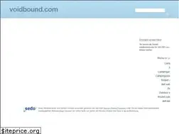 Sites similar to voidbound.com